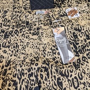Royalty Leopard Print Pants